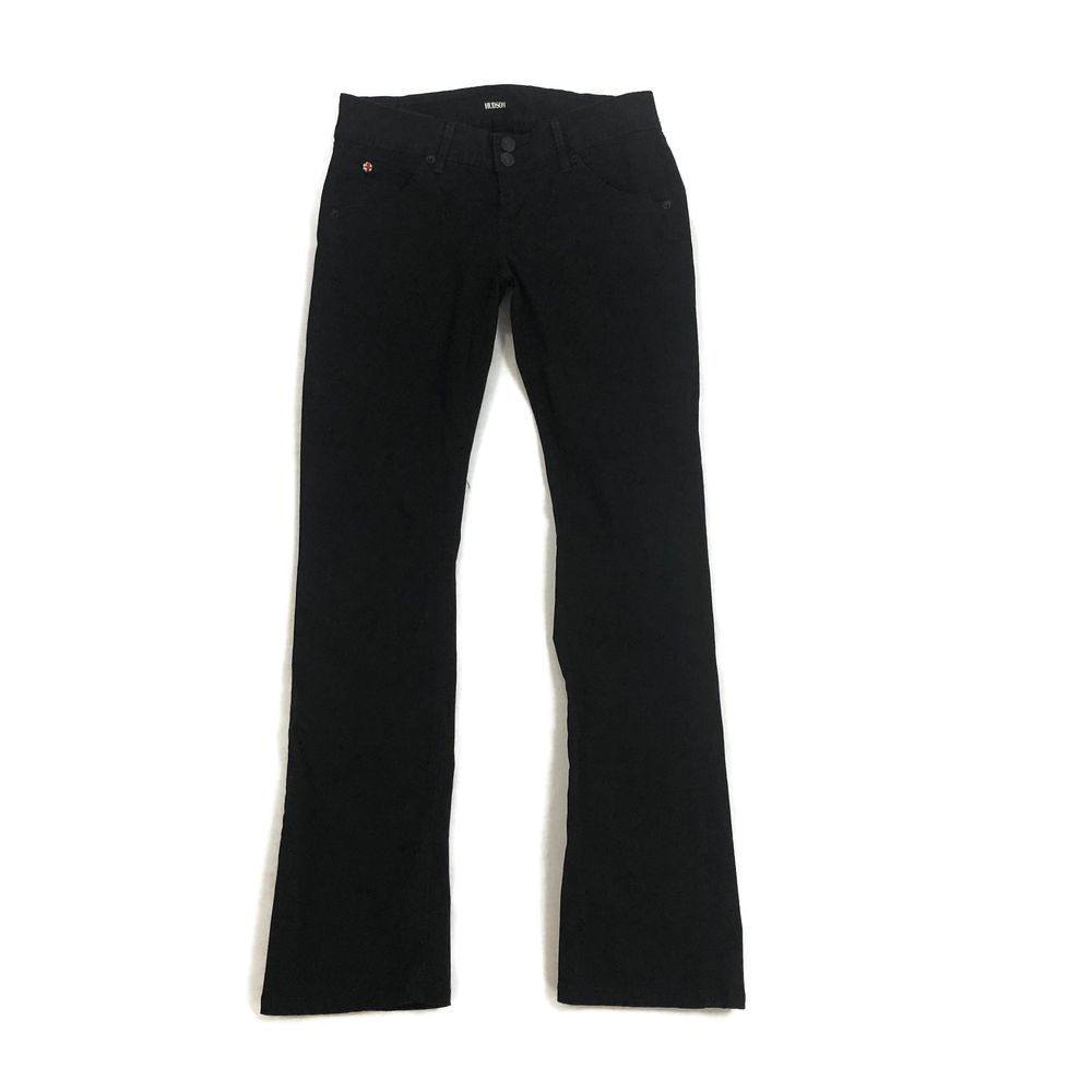 Hudson Beth Baby Bootcut Black Jeans- Size 25
